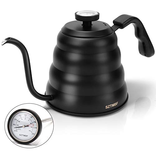 Gooseneck Kettle with Thermometer Pour Over Coffee