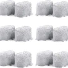 Possiave 12-Pack Cuisinart Compatible Charcoal Water Filter Replacement