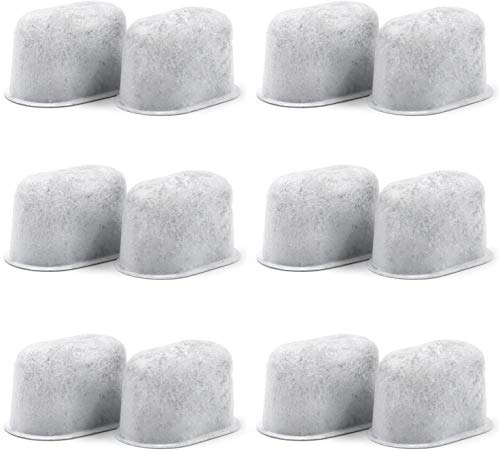Possiave 12-Pack Cuisinart Compatible Charcoal Water Filter Replacement