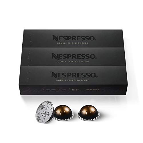 Nespresso Capsules VertuoLine, Double Espresso Scuro