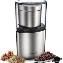 Electric Coffee Bean Grinder Removable Bowl