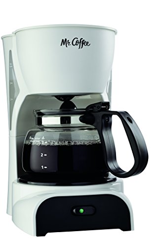 White 4-Cup Coffee Maker