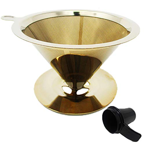 GOLDTONE Pour Over Coffee Maker Paperless Filter