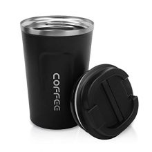 Double Walled Insulated Stainless Vacuum Coffee Travel Mug