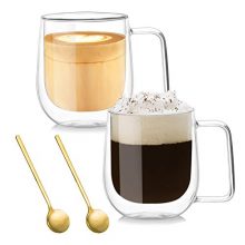Double Walled Glass Coffee Mug