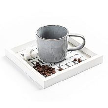 Retro Style Wooden Coffee Serving Tray