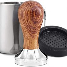 Coffee Tamper with Dalbergia Odorifera Handle
