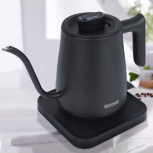 BOSCARE Gooseneck Electric Kettle for Drip Coffee and Tea