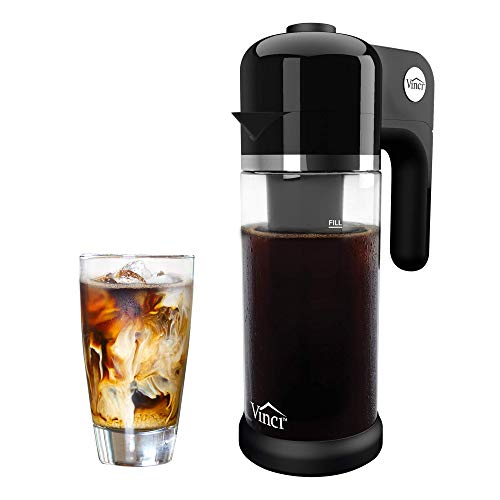 Cold Brew Electric Coffee Maker Glass Carafe
