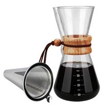 OAMCEG 20 OZ Borosilicate Glass Carafe