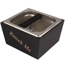 "Knock Me" Espresso Coffee Grind Knock Box
