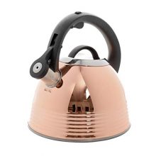 Stainless Steel Whistling Tea Kettle Copper Plated