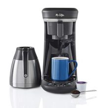 Mr. Coffee Pod + 10-Cup Space-Saving Combo Brewer
