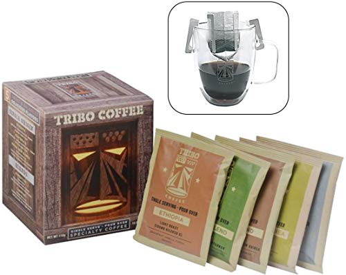 Tribo Coffee Single-Serve Portable Pour Over Drip Coffee