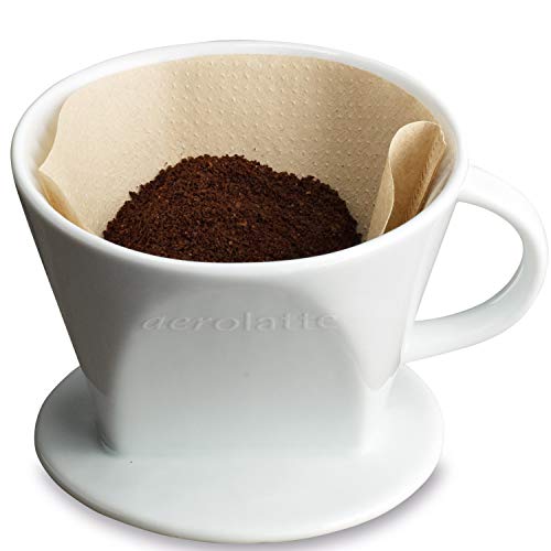 Aerolatte Pour Over Coffee Dripper Reusable Filter Cone Brewer