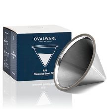 Pour Over Coffee Filter Cone Dripper for Ovalware, Chemex, Hario