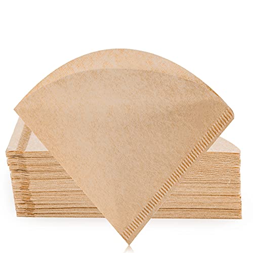 Cone Coffee Filters, 2-4 Cups Natural Coffee Filters