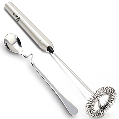 Stainless Steel Handheld Electric Milk Frother