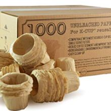 canFly 1000 Unbleached Disposable K-CUP Paper filters