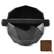 Knock Box for Espresso Coffee Grounds with 1pc Barista Towel