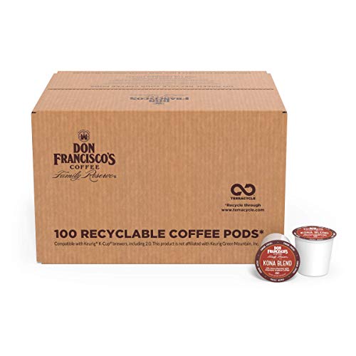 Recyclable Single-Serve Coffee Pods Don Francisco's Kona Blend