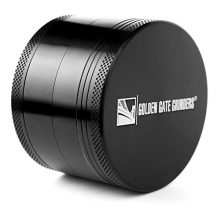Golden Gate Grinders Four Piece Herb Grinder.