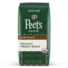 Dark Roast Ground Coffee Organic French Roast