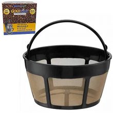 GOLDTONE Brand Reusable 8-12 Cup Basket Coffee Filter