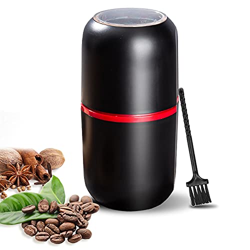 PARACITY Electric Coffee Grinder Grain Mill Portable