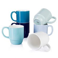 Sweese Stackable Mug Set - 21 Ounce Large