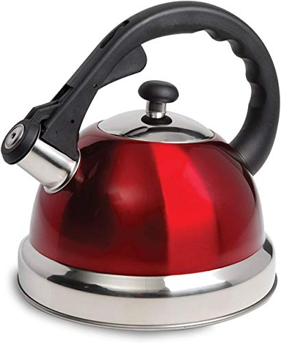 Mr Coffee Claredale Stainless Steel Whistling Tea Kettle