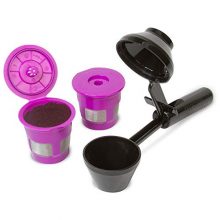 Reusable K Cup Coffee Pod Filters & Coffee Scoop