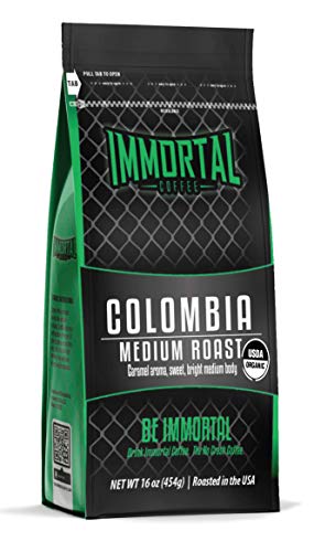 Immortal Coffee, Organic Columbian