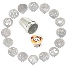 Lofekea Stainless Steel Powder Shakers Coffee