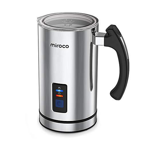 Miroco Milk Frother, Electric Milk Steamer Stainless Steel