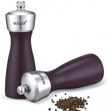 Mr Rudolf Original Stainless Steel Salt and Pepper Grinder Set