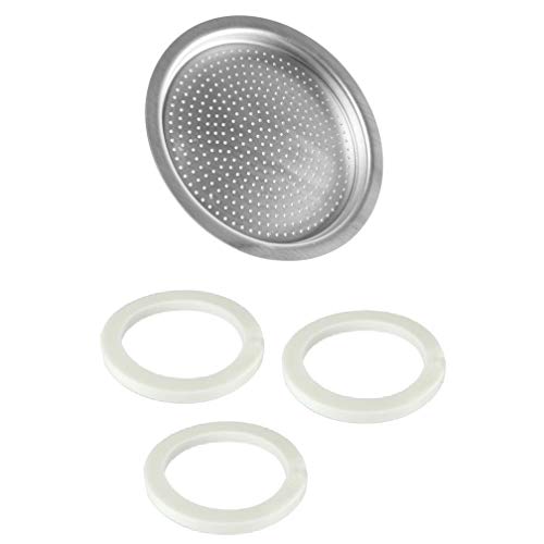 Univen 64 mm Espresso Filter and Gasket Seals
