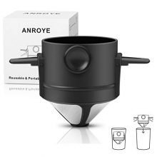 Portable Stainless Steel Reusable Coffee Dripper Cone
