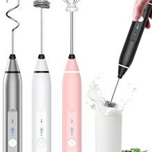 Milk Frother Rechargeable Handheld