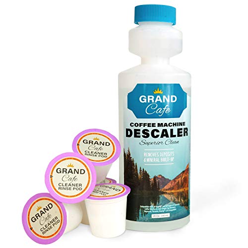 Grand Cafe – Descaler and K Cup Cleaner Kit.