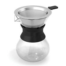 Pour Over Coffee Maker Set with Reusable Stainless Steel