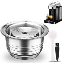 Upgraded Reusable Coffee Pod Compatible with Nespresso