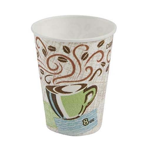 Dixie PerfecTouch Hot Cups, Paper, 8oz