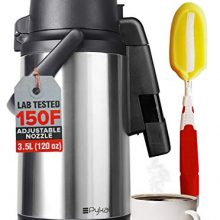 SplashProof Coffee Carafe Airpot Dispenser