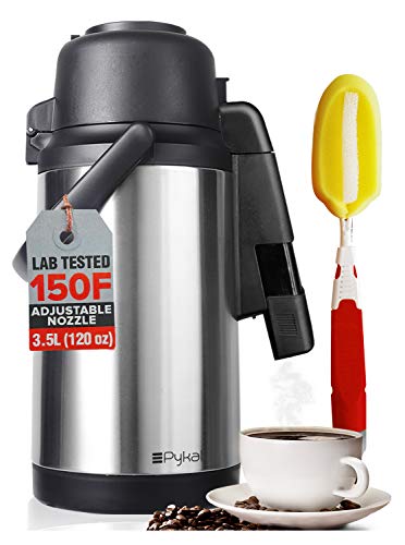 SplashProof Coffee Carafe Airpot Dispenser