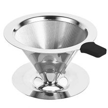 Pour Over Coffee Dripper, Stainless Steel Coffee Filter