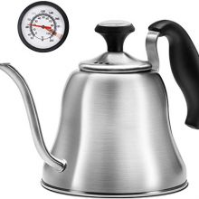 Tea Kettle with Thermometer for Stove Top Gooseneck Kettle