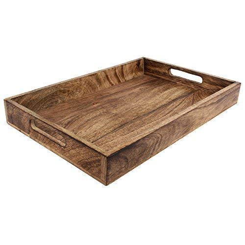 Handmade Classic Wooden Tray Medium Size