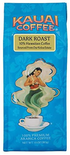 Kauai Hawaiian Ground Coffee, Koloa Estate Dark Roast