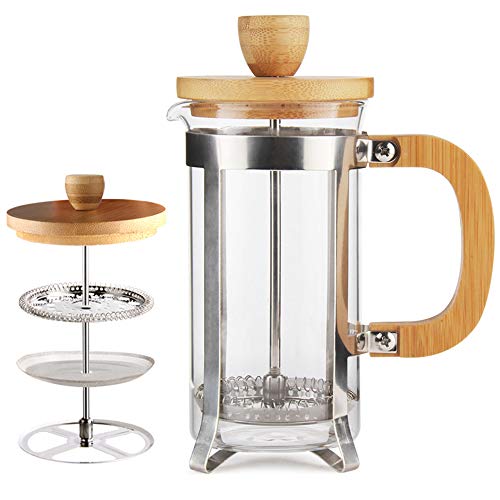 French Press Coffee/Tea Maker Single Server